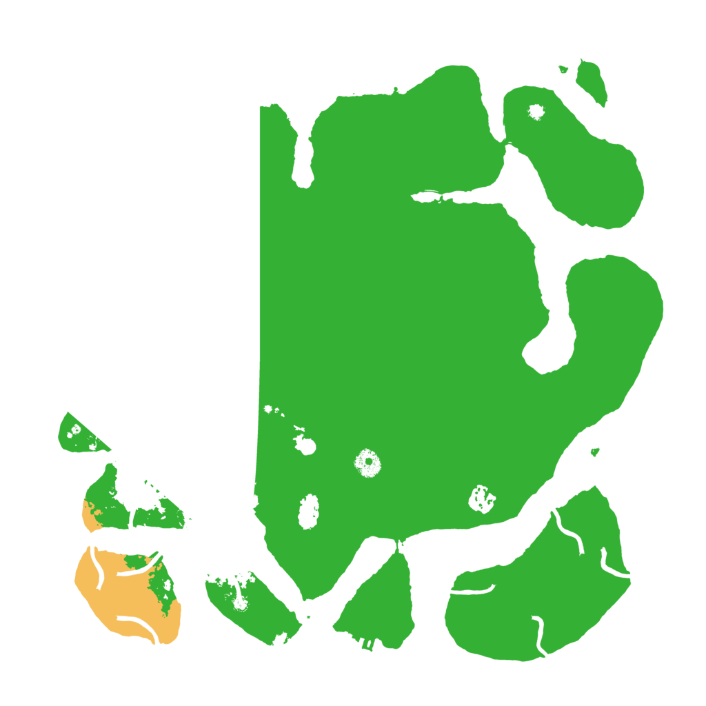 Biome Rust Map: Procedural Map, Size: 4000, Seed: 1986243249