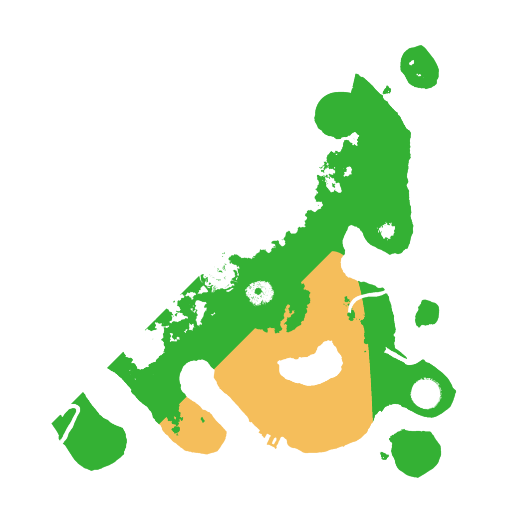 Biome Rust Map: Procedural Map, Size: 3000, Seed: 1816035835