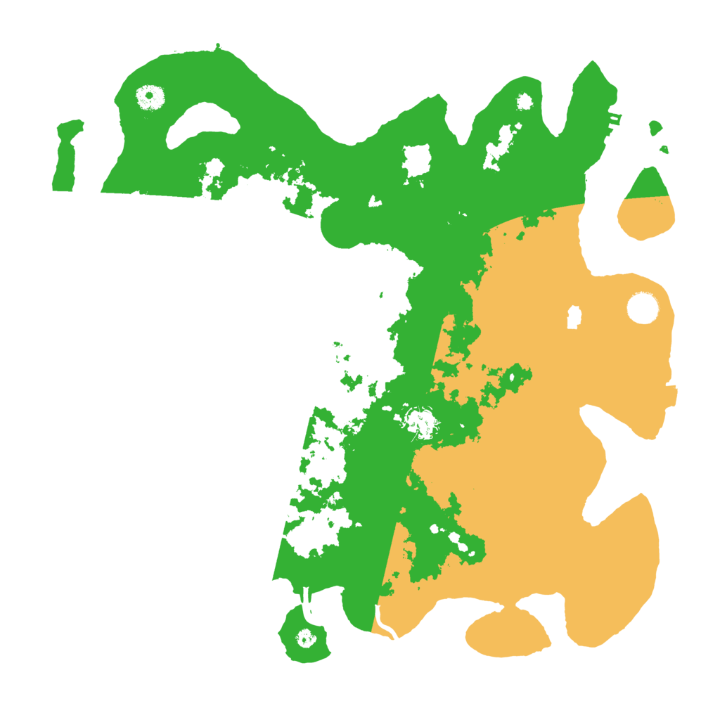 Biome Rust Map: Procedural Map, Size: 4000, Seed: 1384