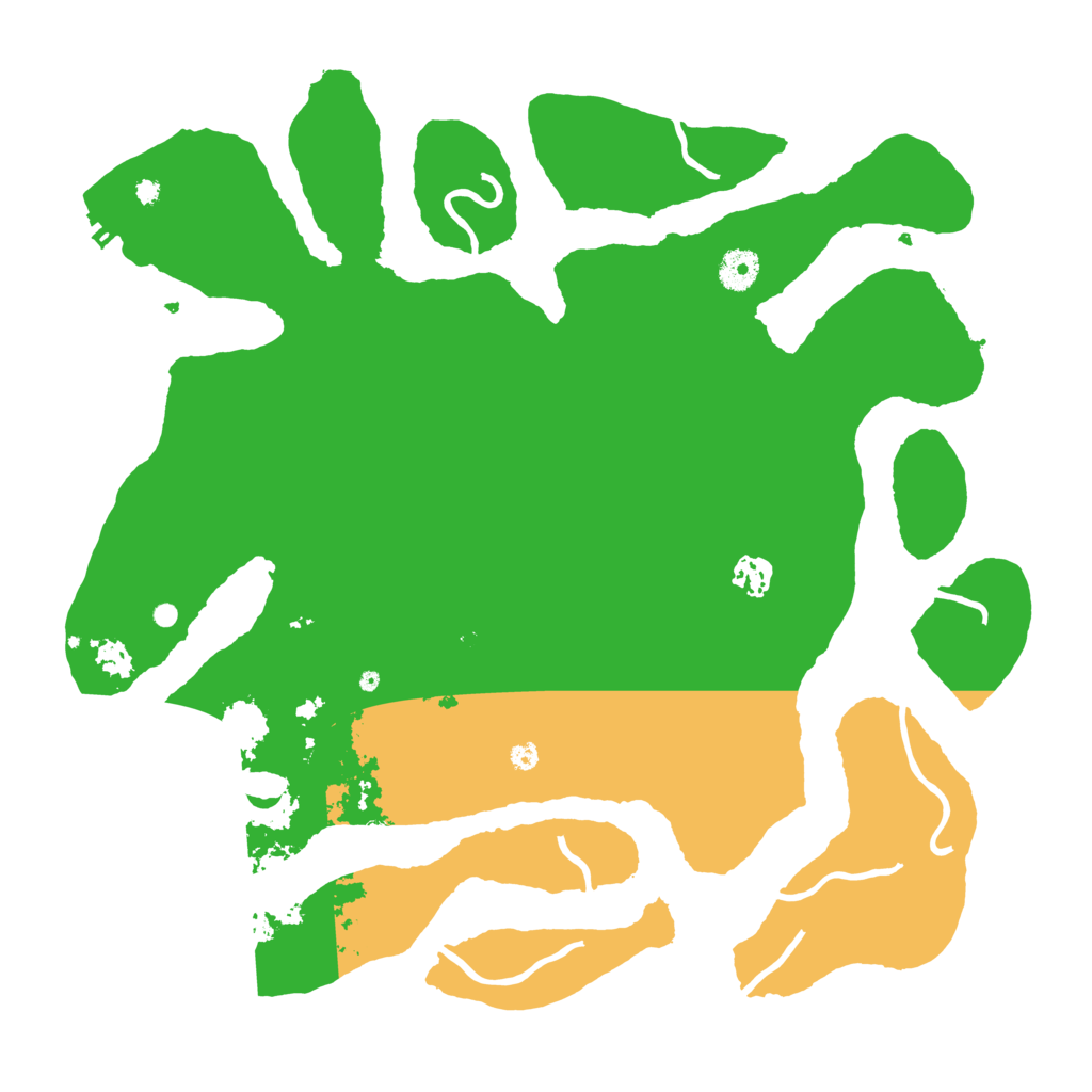 Biome Rust Map: Procedural Map, Size: 4000, Seed: 2030340168