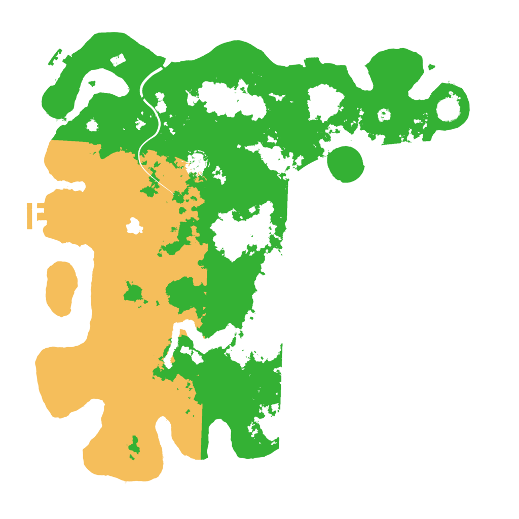 Biome Rust Map: Procedural Map, Size: 4000, Seed: 285998870