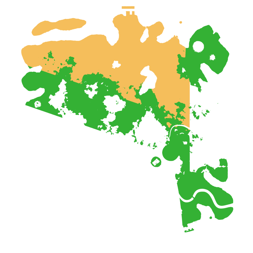 Biome Rust Map: Procedural Map, Size: 4000, Seed: 196617705