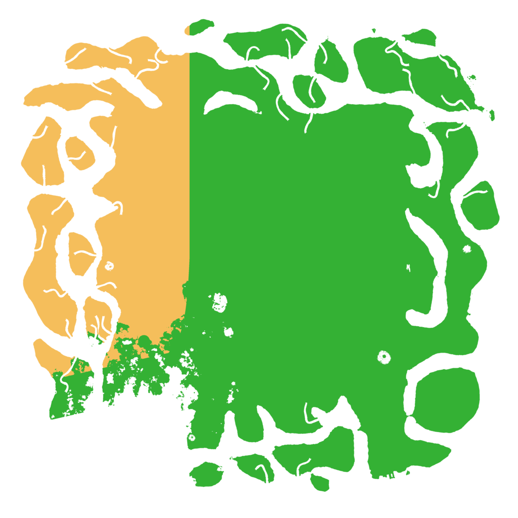 Biome Rust Map: Procedural Map, Size: 6000, Seed: 1973228677