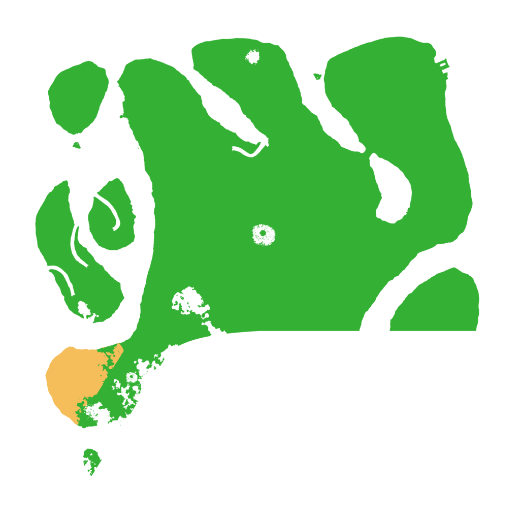 Biome Rust Map: Procedural Map, Size: 3500, Seed: 1627681190