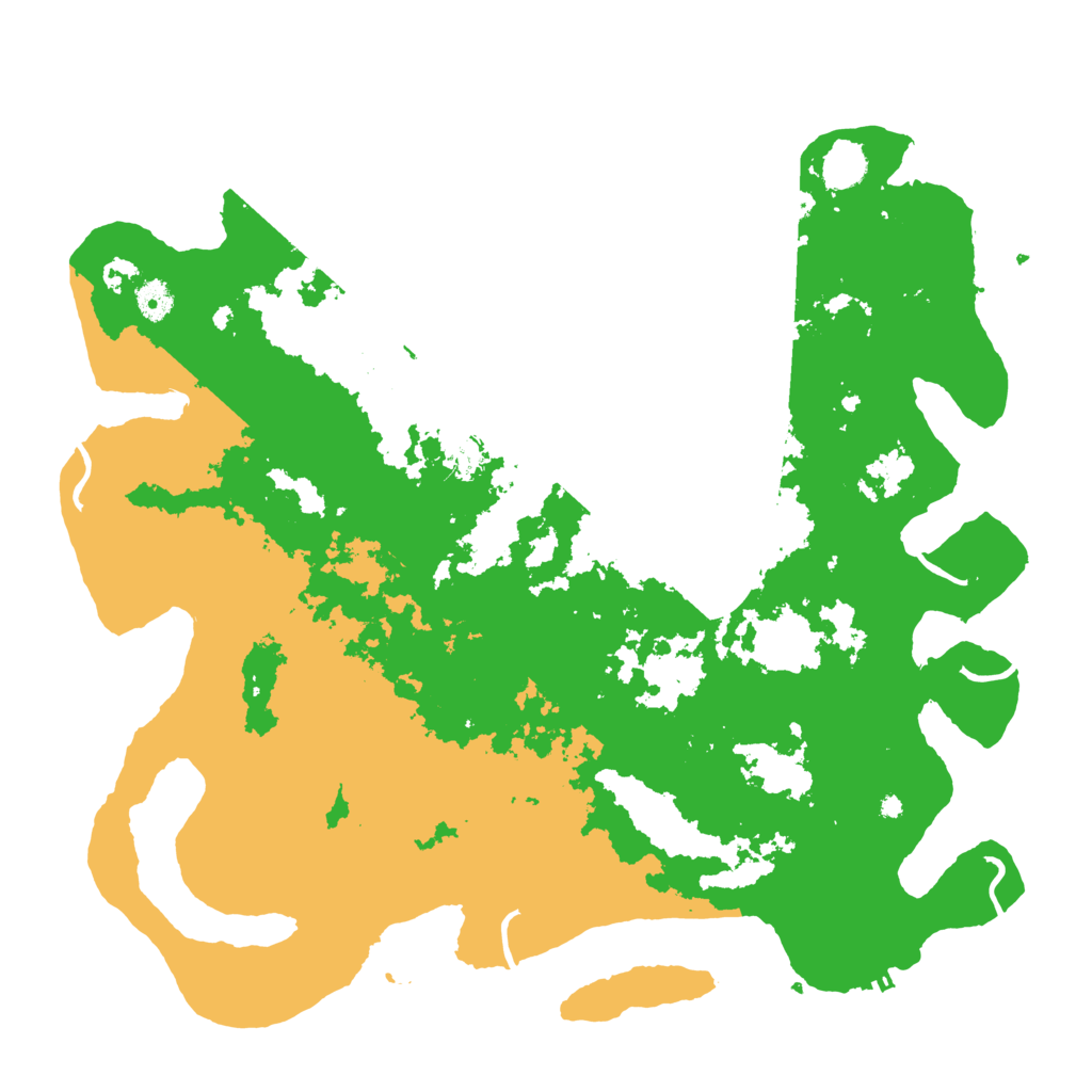 Biome Rust Map: Procedural Map, Size: 4500, Seed: 778289632