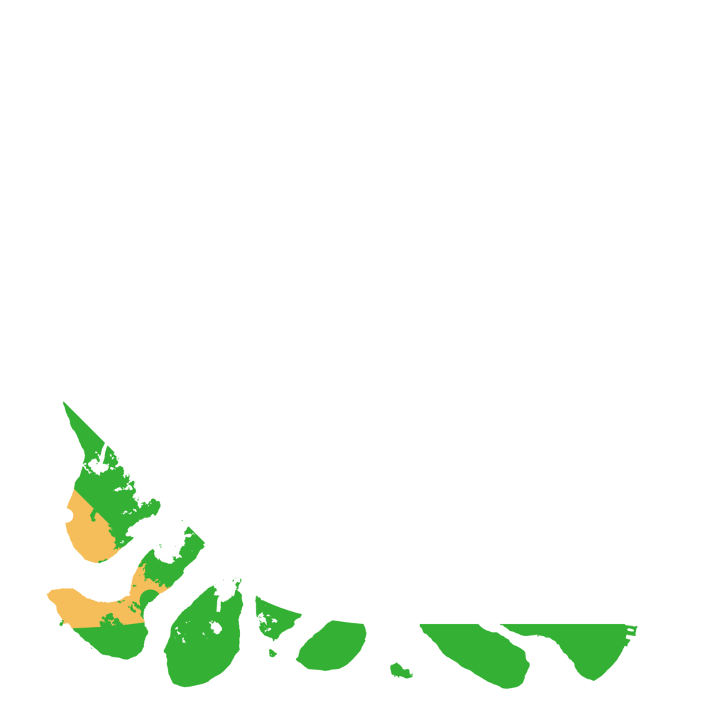 Biome Rust Map: Procedural Map, Size: 4501, Seed: 883722553