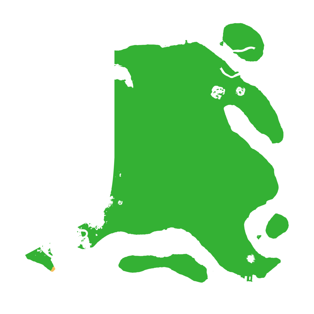 Biome Rust Map: Procedural Map, Size: 3500, Seed: 12545228