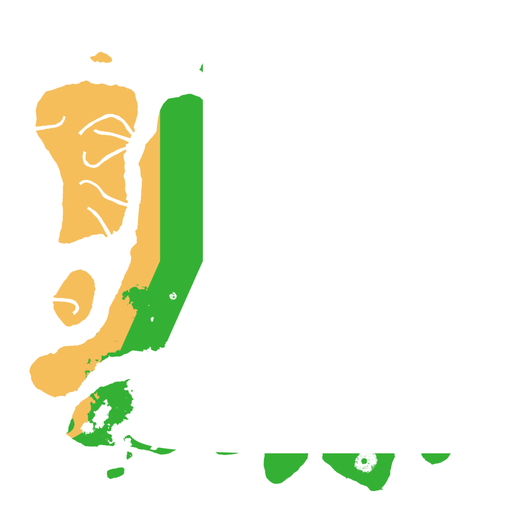 Biome Rust Map: Procedural Map, Size: 3650, Seed: 1005629248