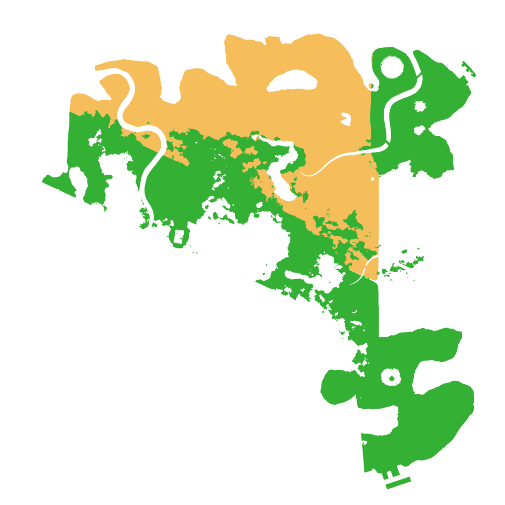 Biome Rust Map: Procedural Map, Size: 4000, Seed: 1904