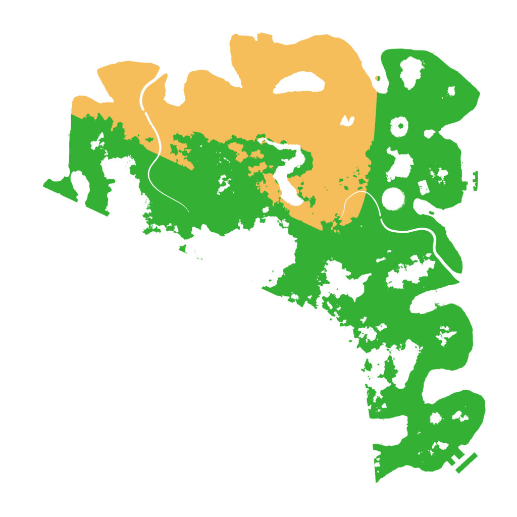 Biome Rust Map: Procedural Map, Size: 4000, Seed: 1904