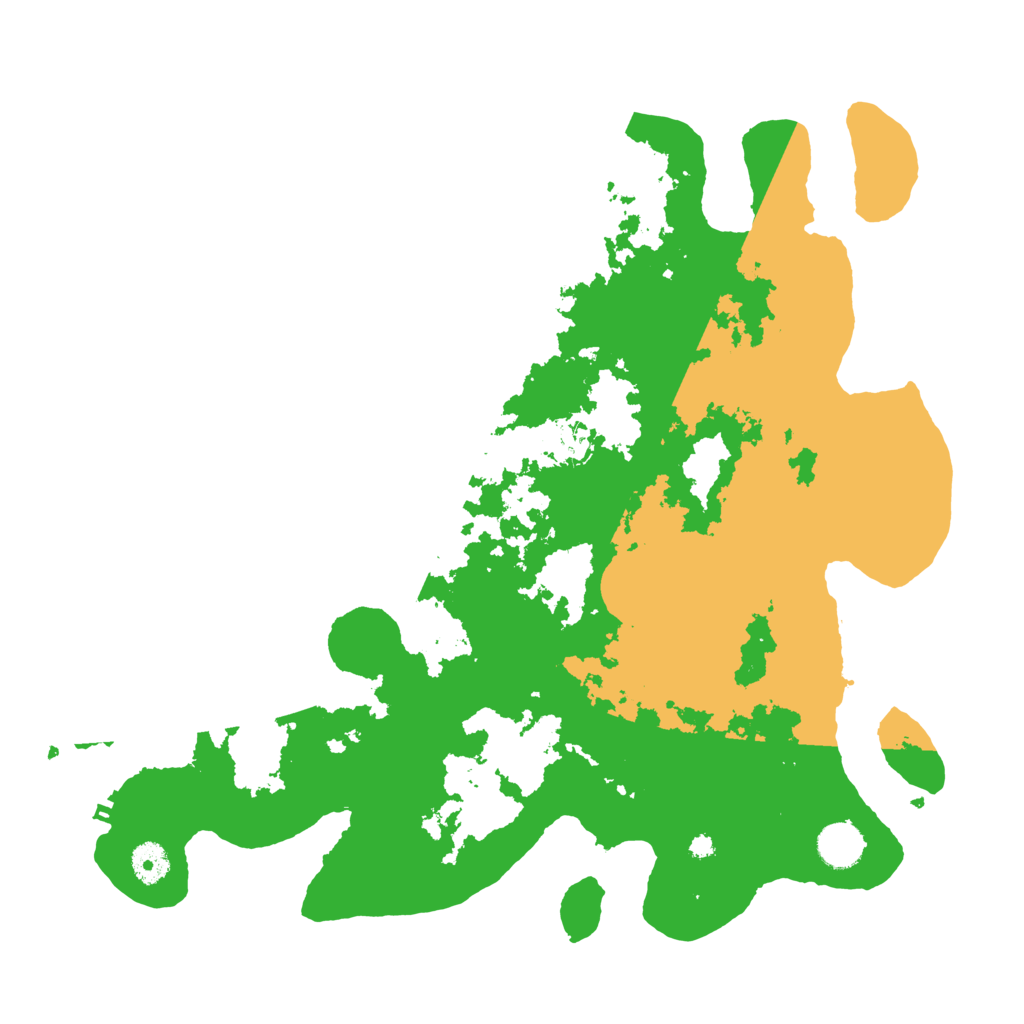 Biome Rust Map: Procedural Map, Size: 3950, Seed: 1809049304