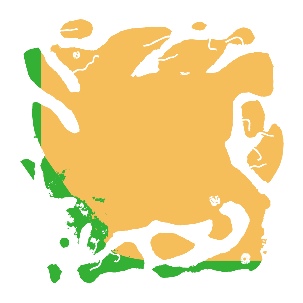 Biome Rust Map: Procedural Map, Size: 4250, Seed: 4051965