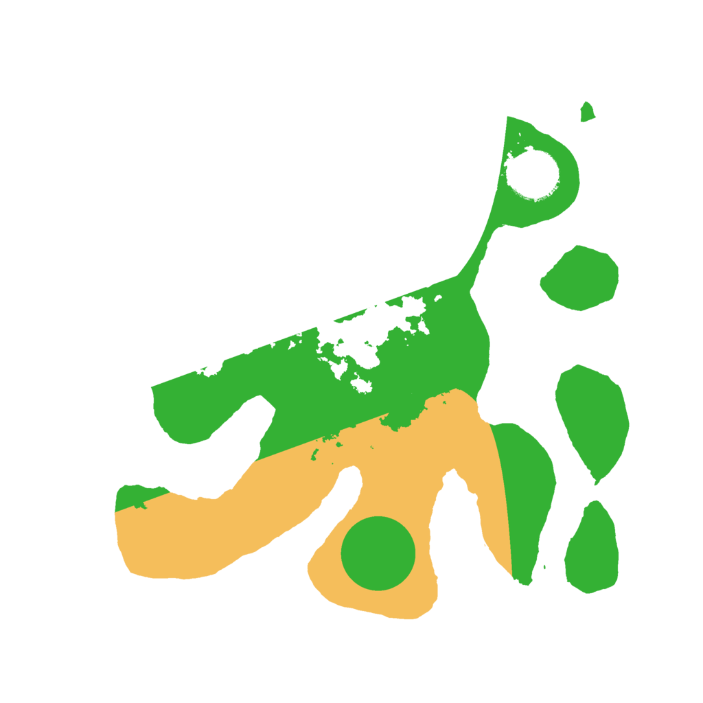 Biome Rust Map: Barren, Size: 2500, Seed: 312344