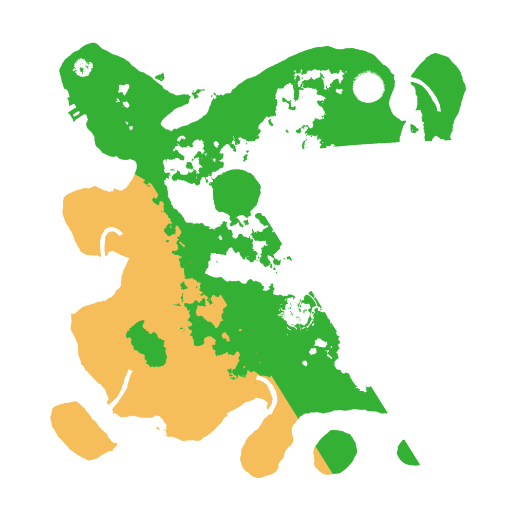Biome Rust Map: Procedural Map, Size: 3000, Seed: 126090808