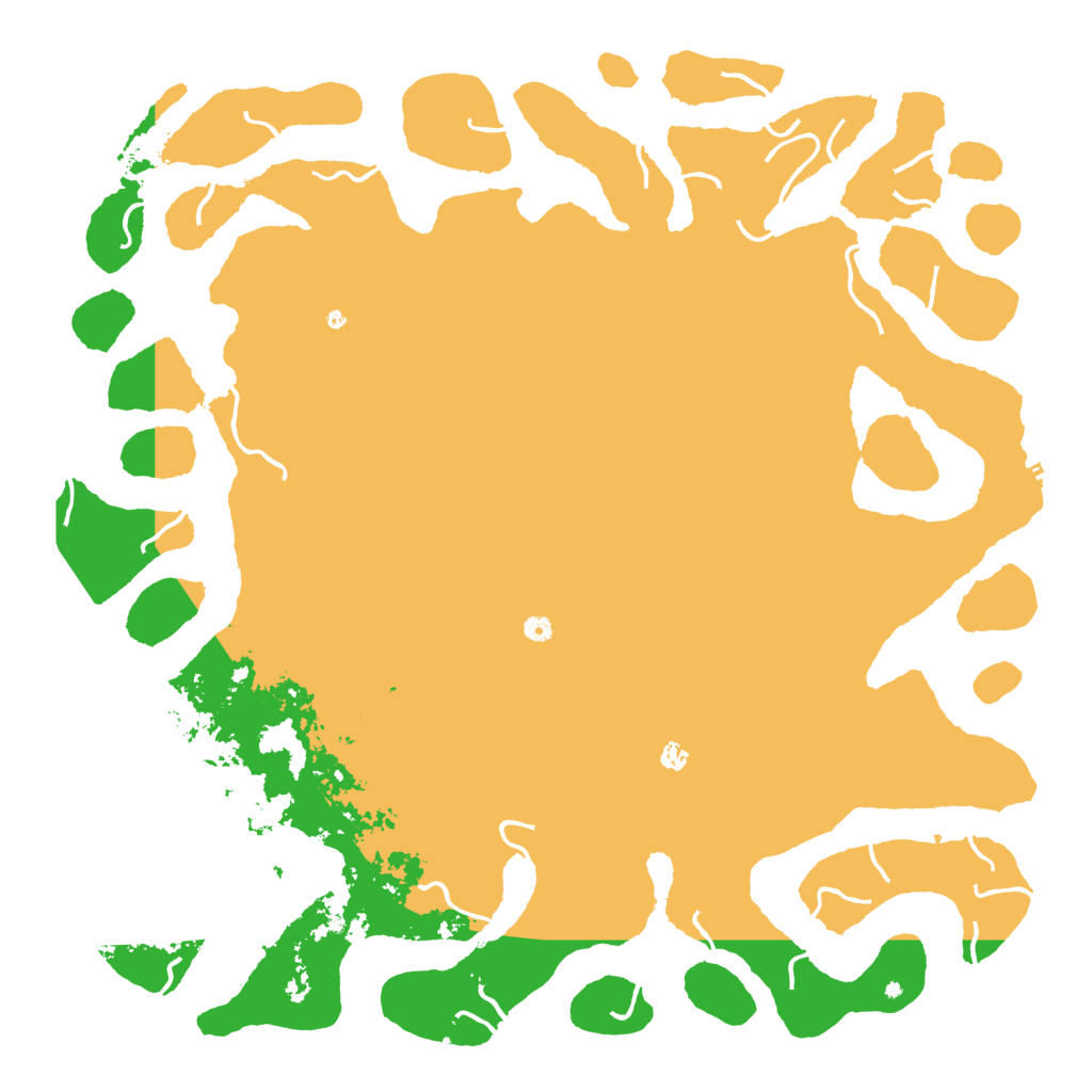 Biome Rust Map: Procedural Map, Size: 6000, Seed: 30357929