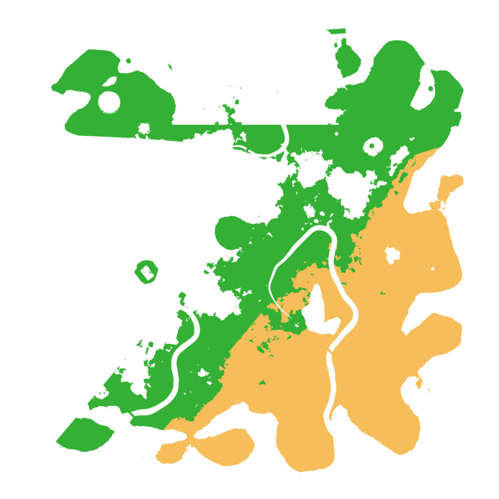 Biome Rust Map: Procedural Map, Size: 4000, Seed: 343
