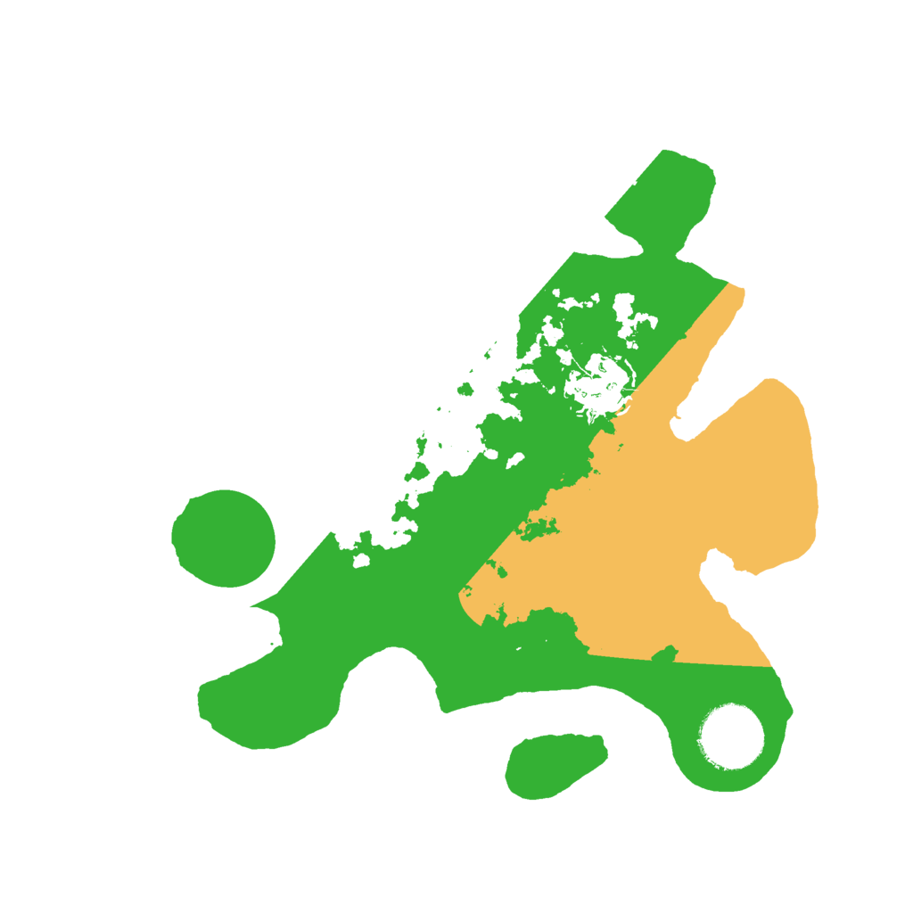 Biome Rust Map: Barren, Size: 2500, Seed: 5678