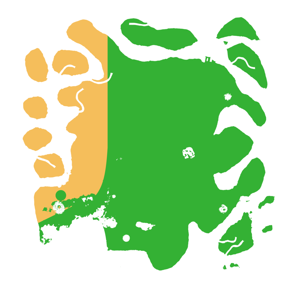 Biome Rust Map: Procedural Map, Size: 3700, Seed: 747701082