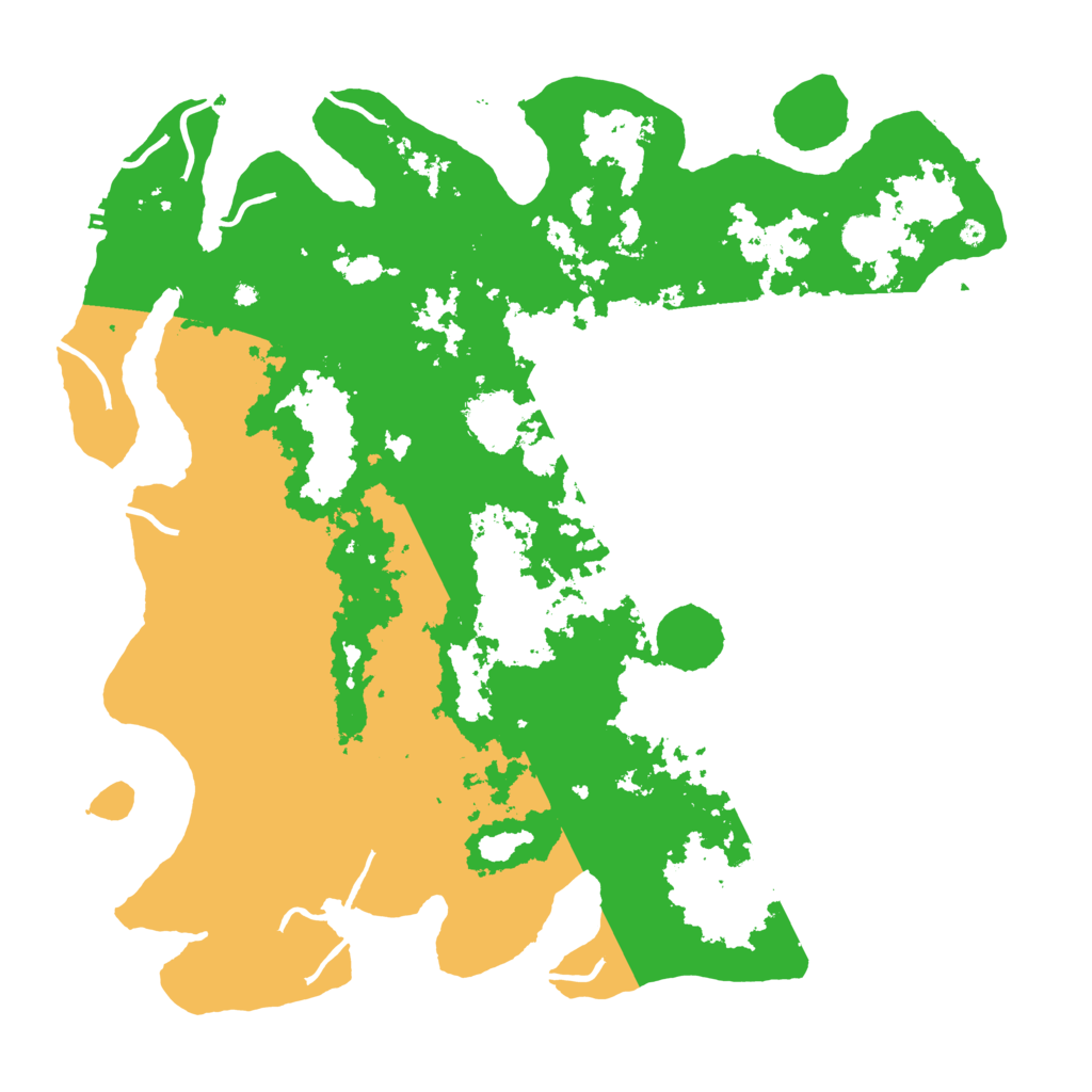 Biome Rust Map: Procedural Map, Size: 4500, Seed: 411