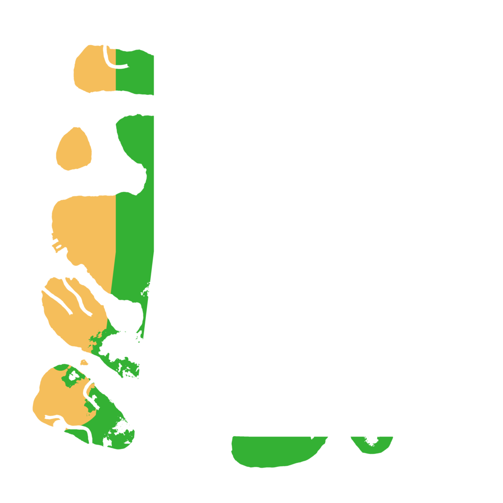 Biome Rust Map: Procedural Map, Size: 3500, Seed: 3838383