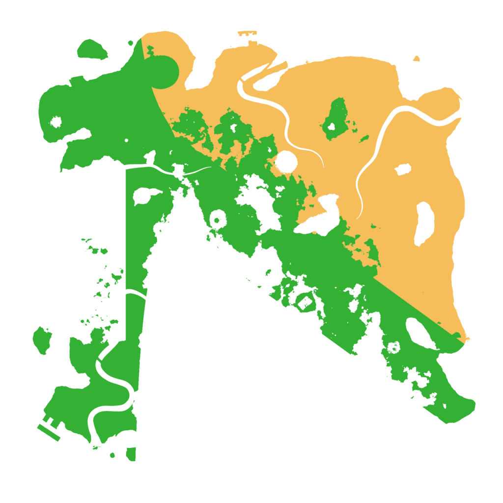 Biome Rust Map: Procedural Map, Size: 4050, Seed: 224861075