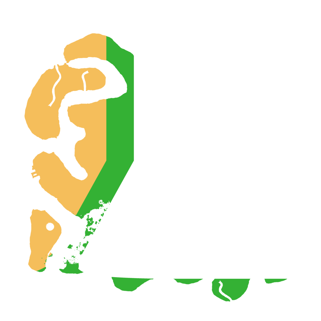 Biome Rust Map: Procedural Map, Size: 3600, Seed: 933598175