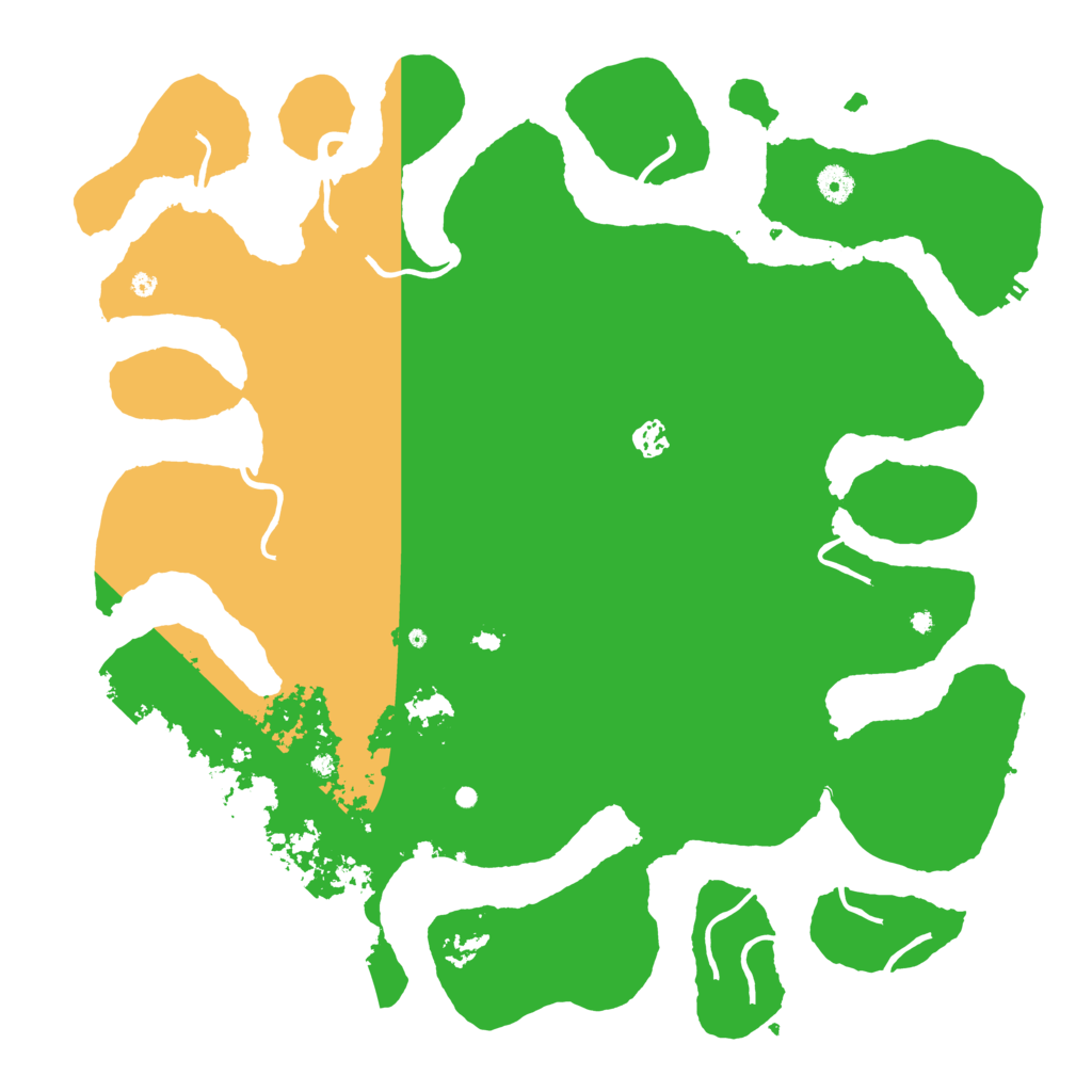 Biome Rust Map: Procedural Map, Size: 4500, Seed: 5521654