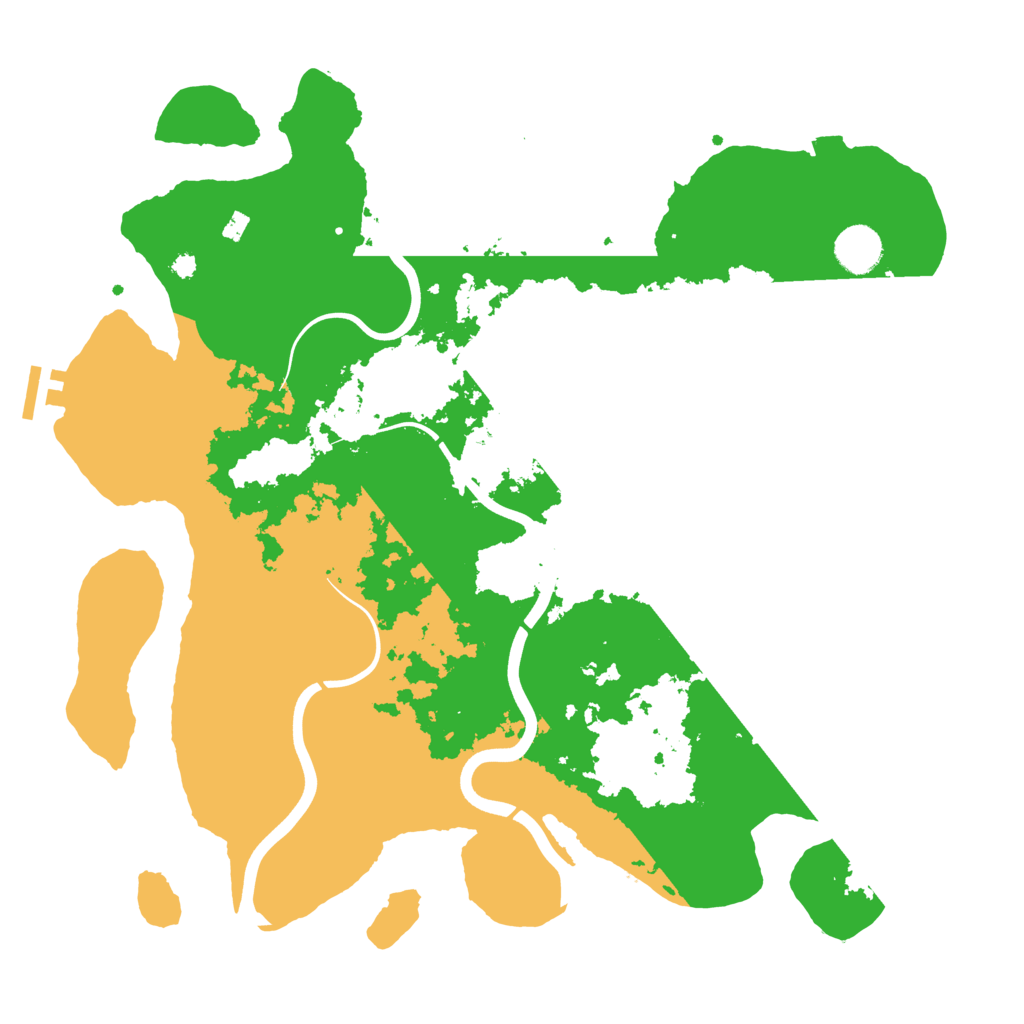 Biome Rust Map: Procedural Map, Size: 3850, Seed: 137341788