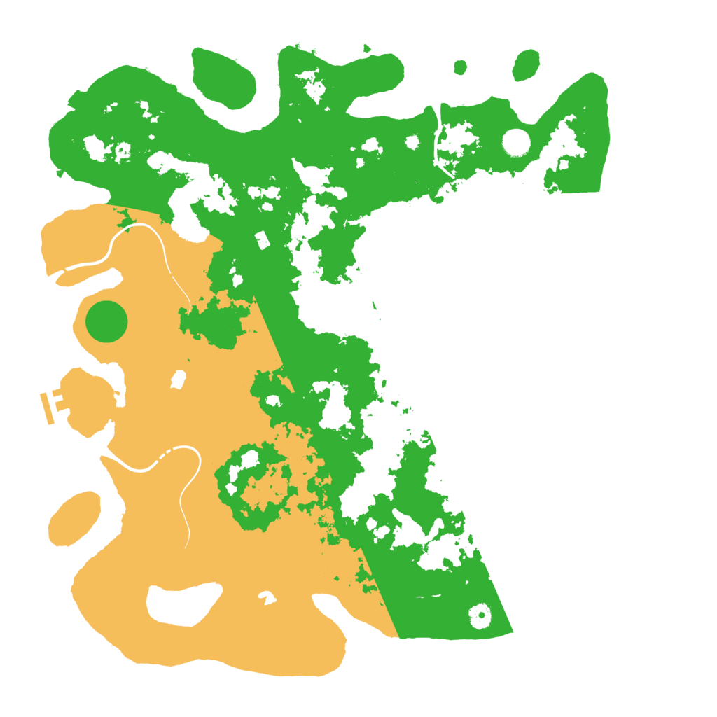 Biome Rust Map: Procedural Map, Size: 4500, Seed: 6321956