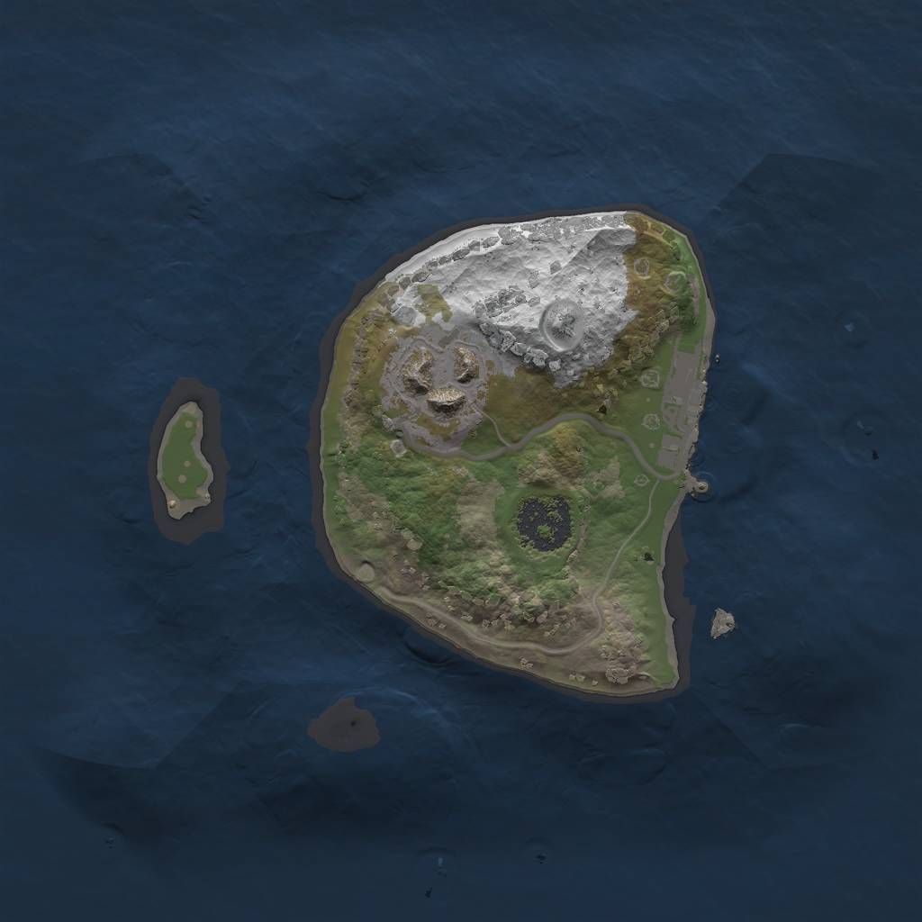 Rust Map: Procedural Map, Size: 1700, Seed: 69620, 7 Monuments