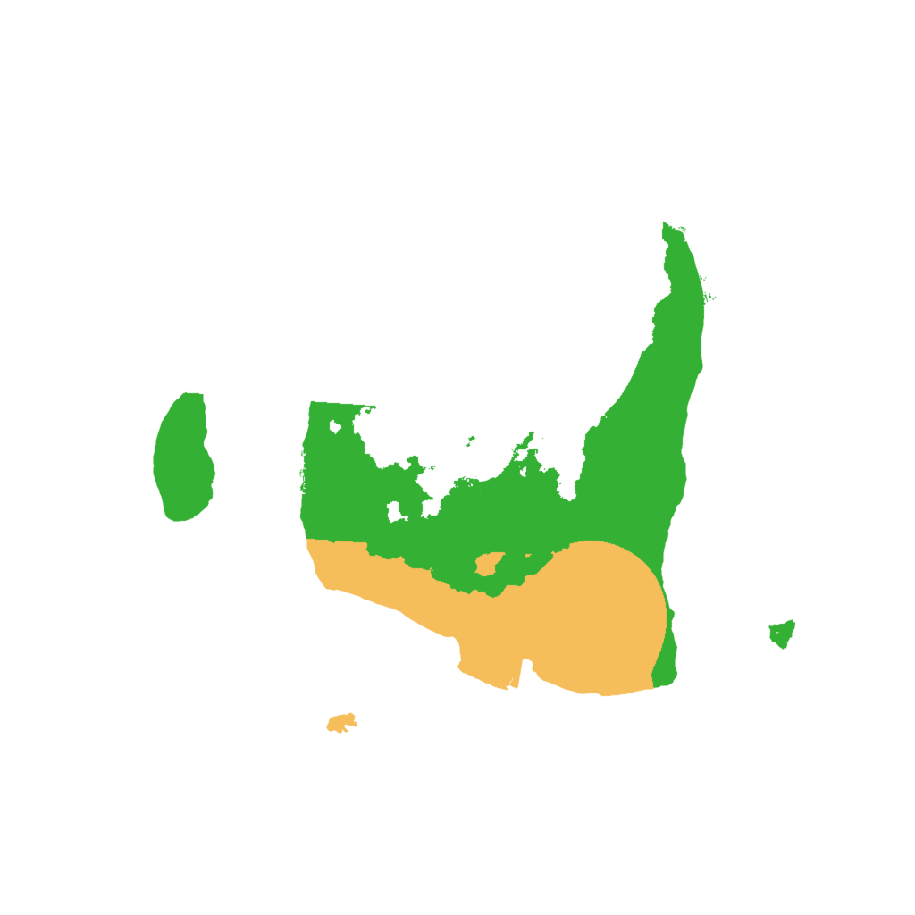 Biome Rust Map: Procedural Map, Size: 1700, Seed: 69620