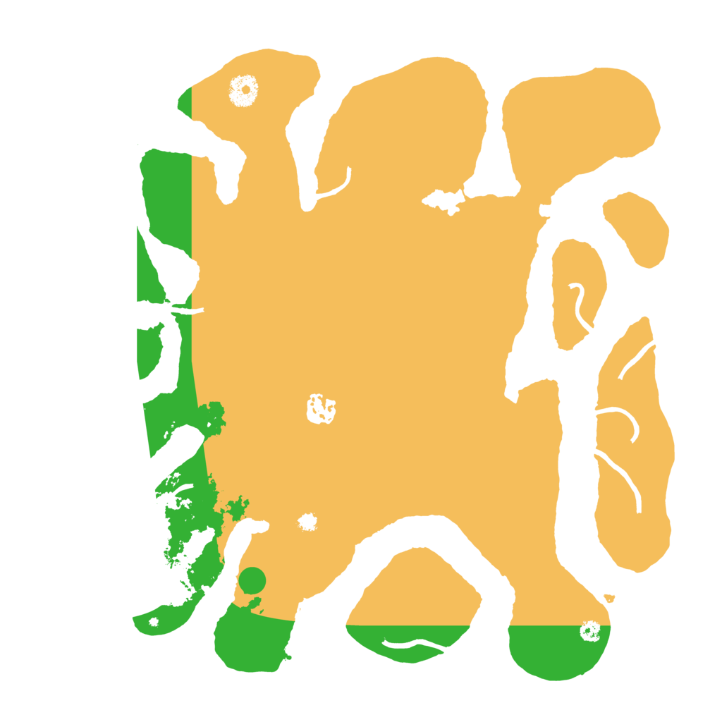 Biome Rust Map: Procedural Map, Size: 3500, Seed: 8378273