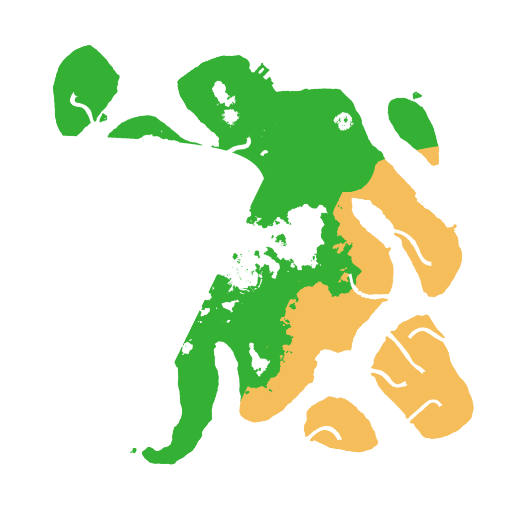 Biome Rust Map: Procedural Map, Size: 3000, Seed: 252856534