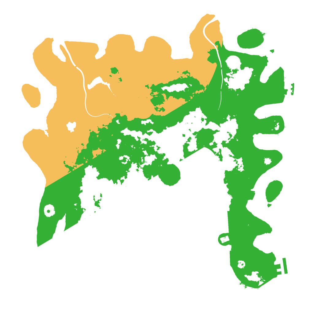 Biome Rust Map: Procedural Map, Size: 4000, Seed: 218055641
