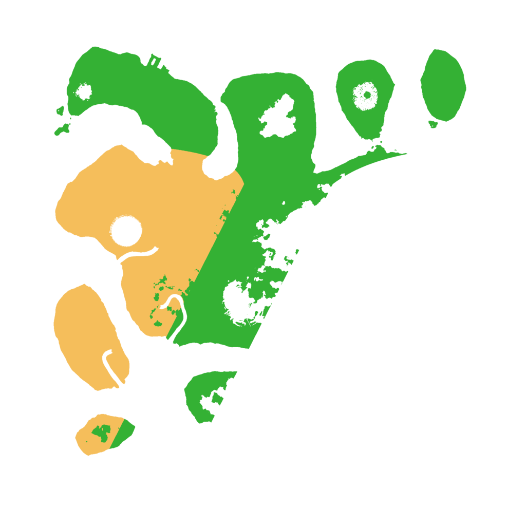 Biome Rust Map: Procedural Map, Size: 3000, Seed: 1347695624