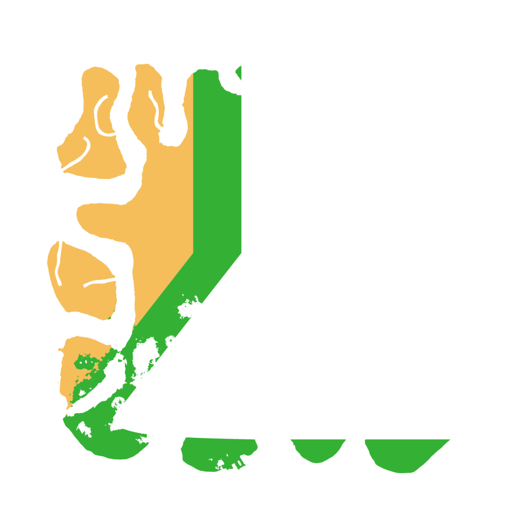 Biome Rust Map: Procedural Map, Size: 3700, Seed: 20211104