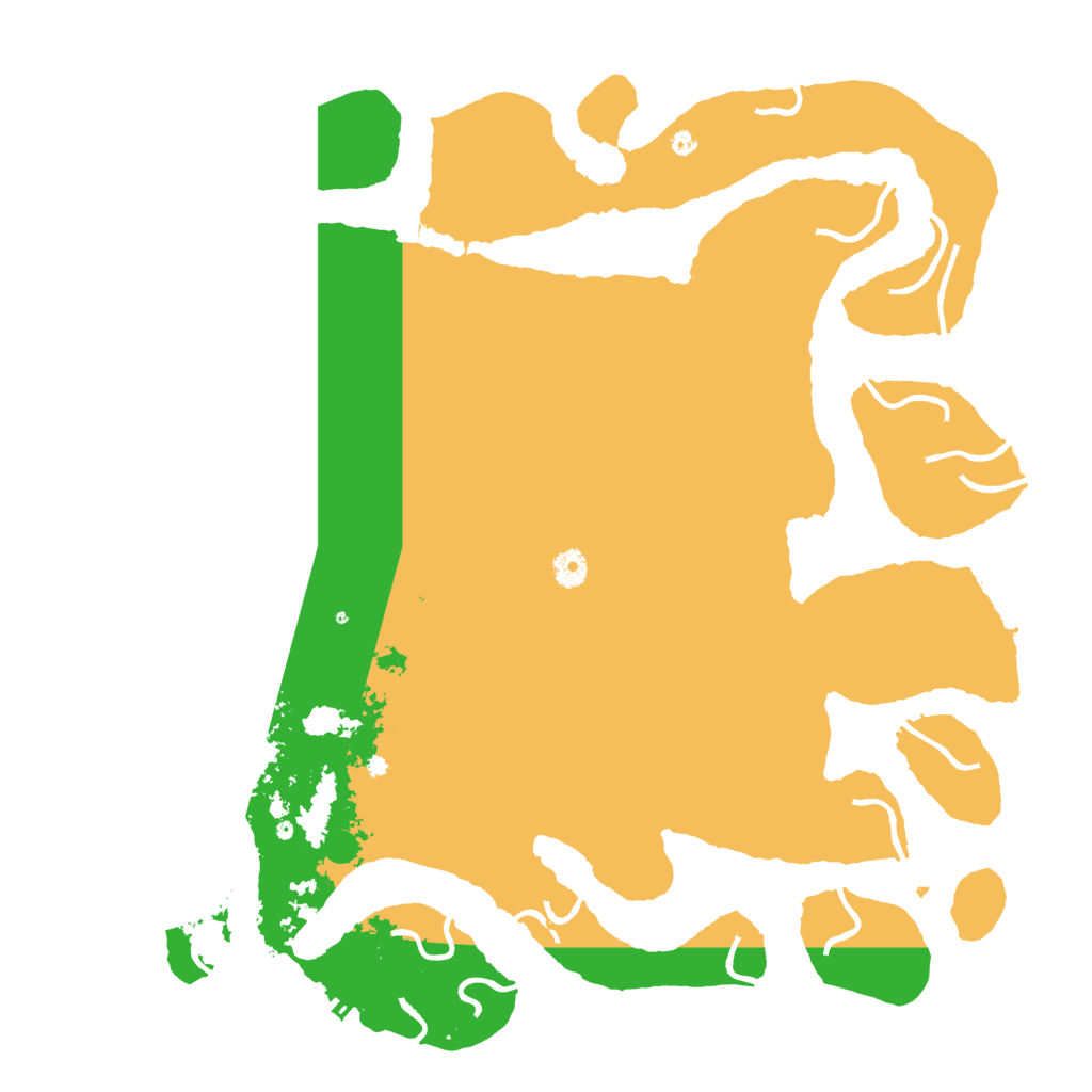 Biome Rust Map: Procedural Map, Size: 4500, Seed: 13372000