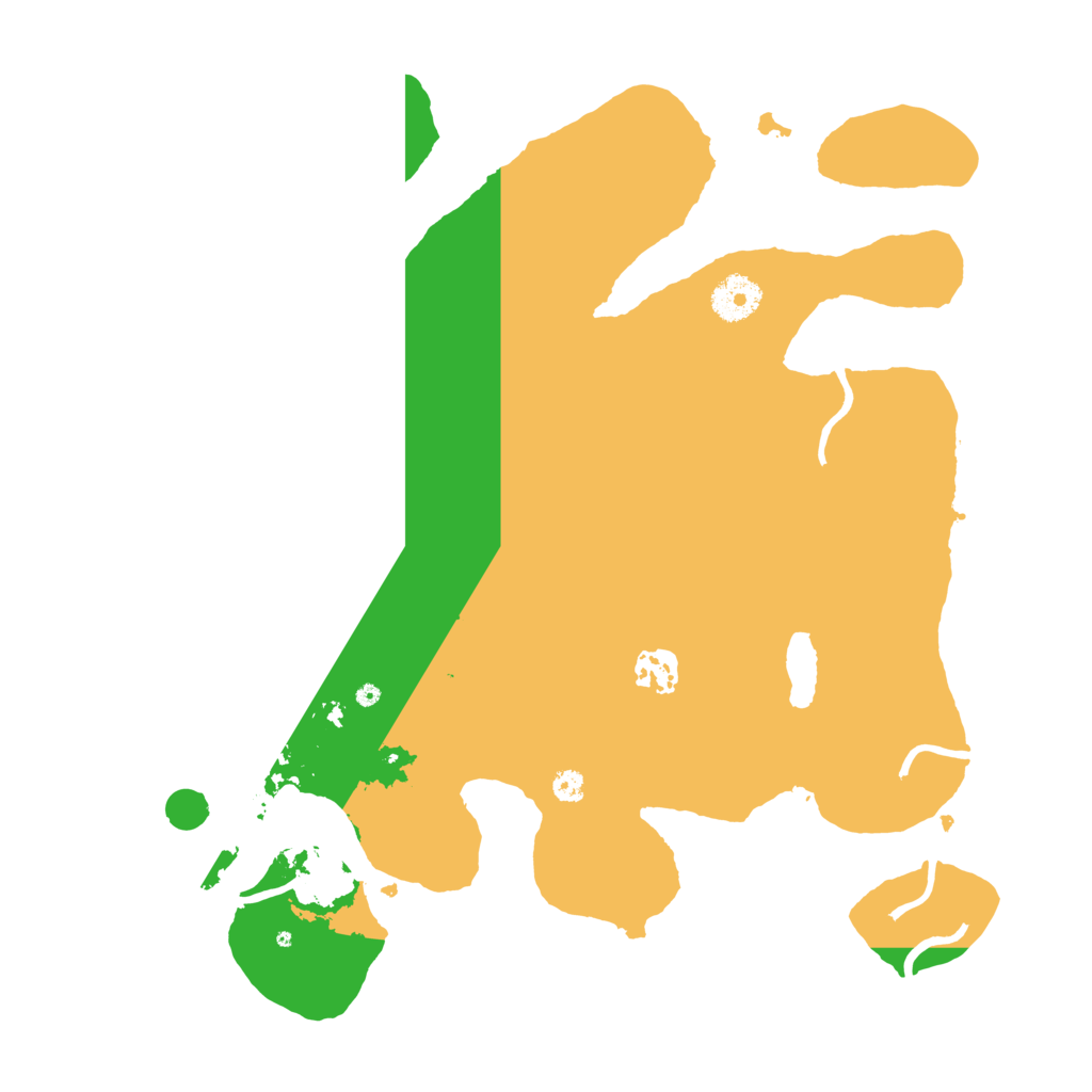 Biome Rust Map: Procedural Map, Size: 3500, Seed: 989562648