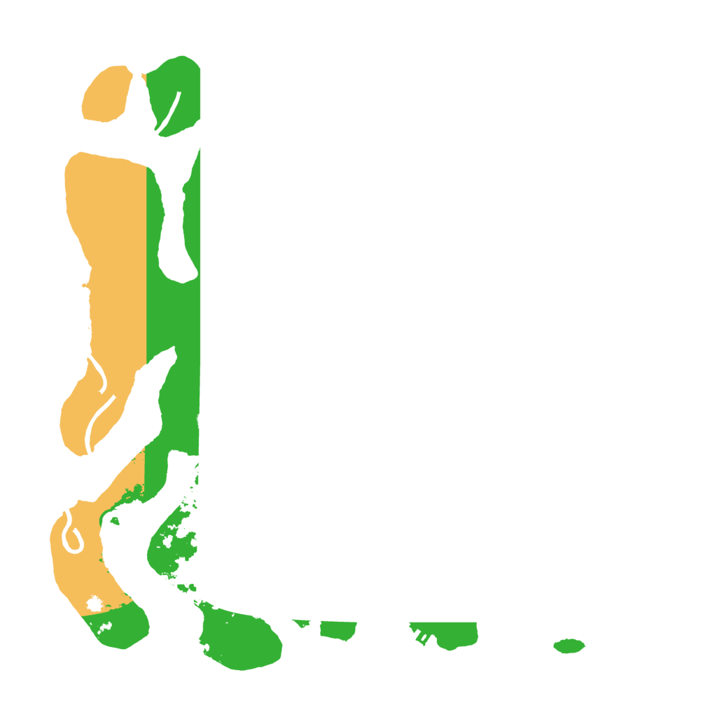 Biome Rust Map: Procedural Map, Size: 4000, Seed: 110421