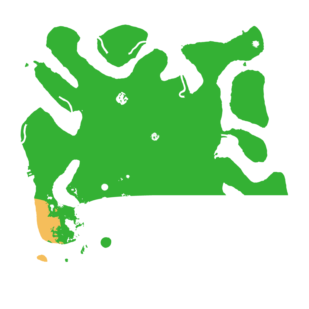 Biome Rust Map: Procedural Map, Size: 4000, Seed: 1334153664