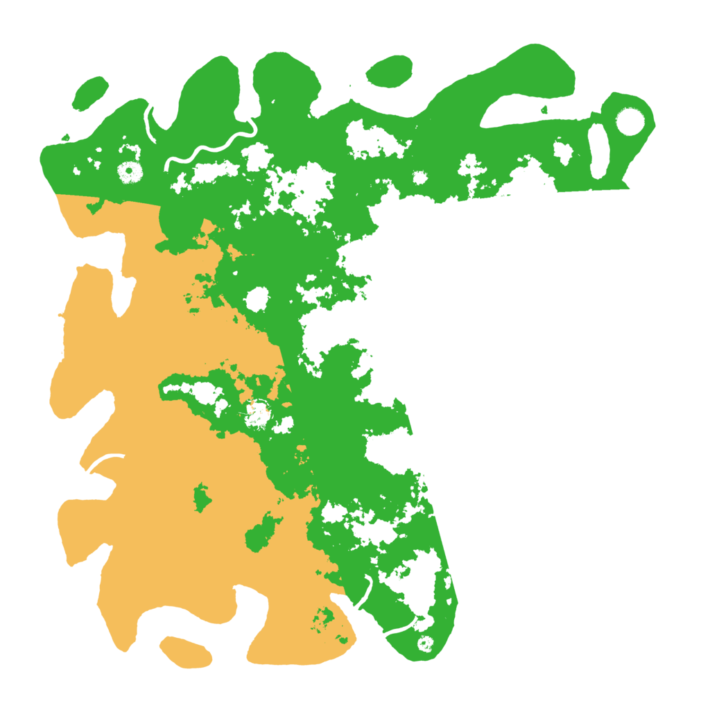 Biome Rust Map: Procedural Map, Size: 4500, Seed: 2139835700