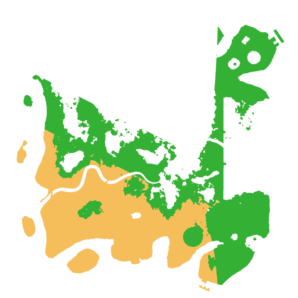 Biome Rust Map: Procedural Map, Size: 4000, Seed: 43119164