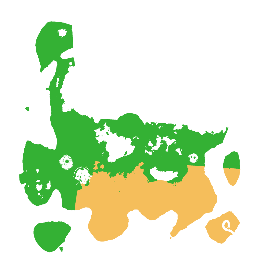 Biome Rust Map: Procedural Map, Size: 3000, Seed: 357507