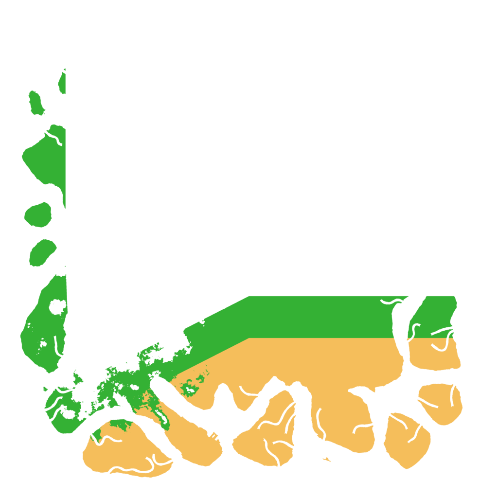 Biome Rust Map: Procedural Map, Size: 5500, Seed: 1918389709