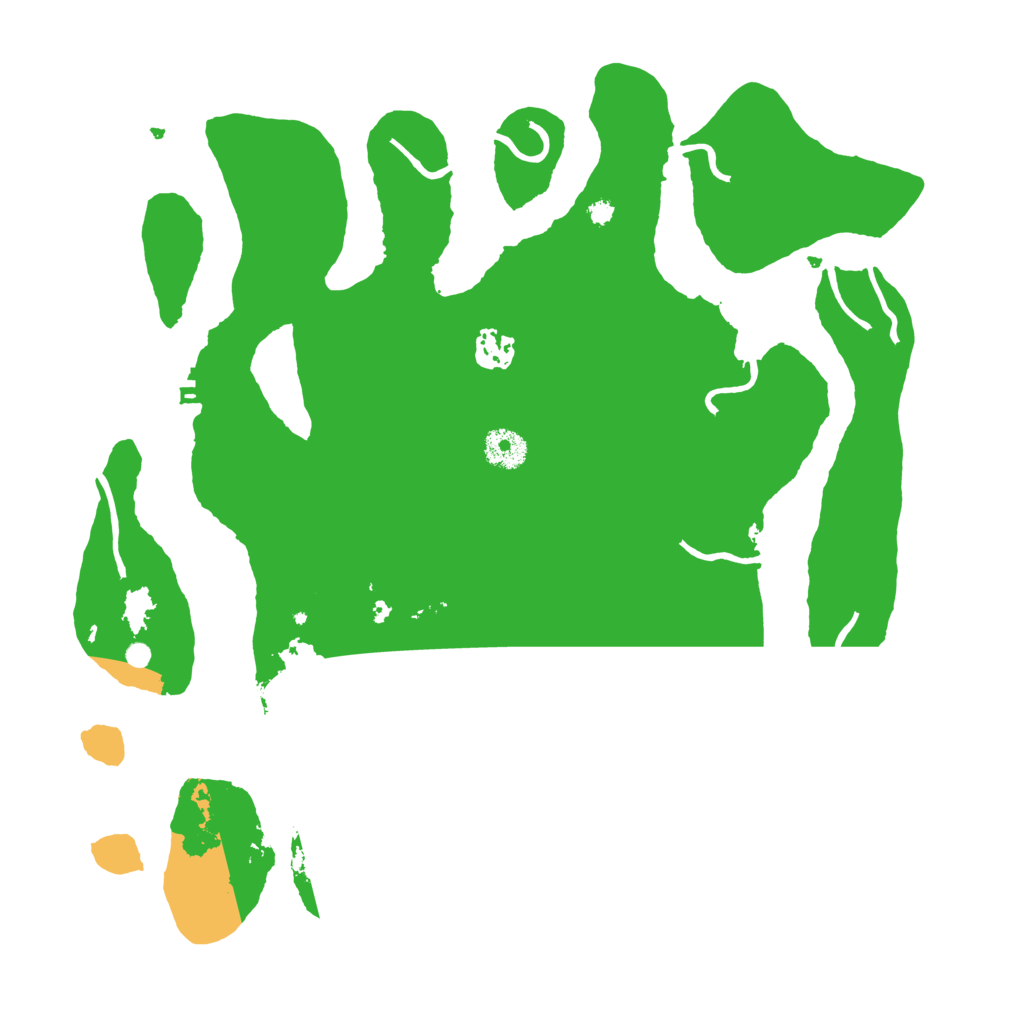 Biome Rust Map: Procedural Map, Size: 3700, Seed: 788546784