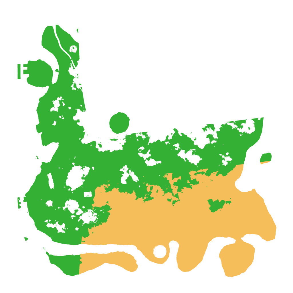 Biome Rust Map: Procedural Map, Size: 3950, Seed: 327253005