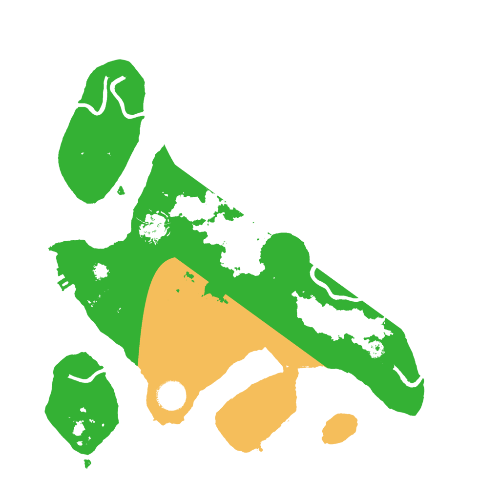 Biome Rust Map: Procedural Map, Size: 3000, Seed: 54232