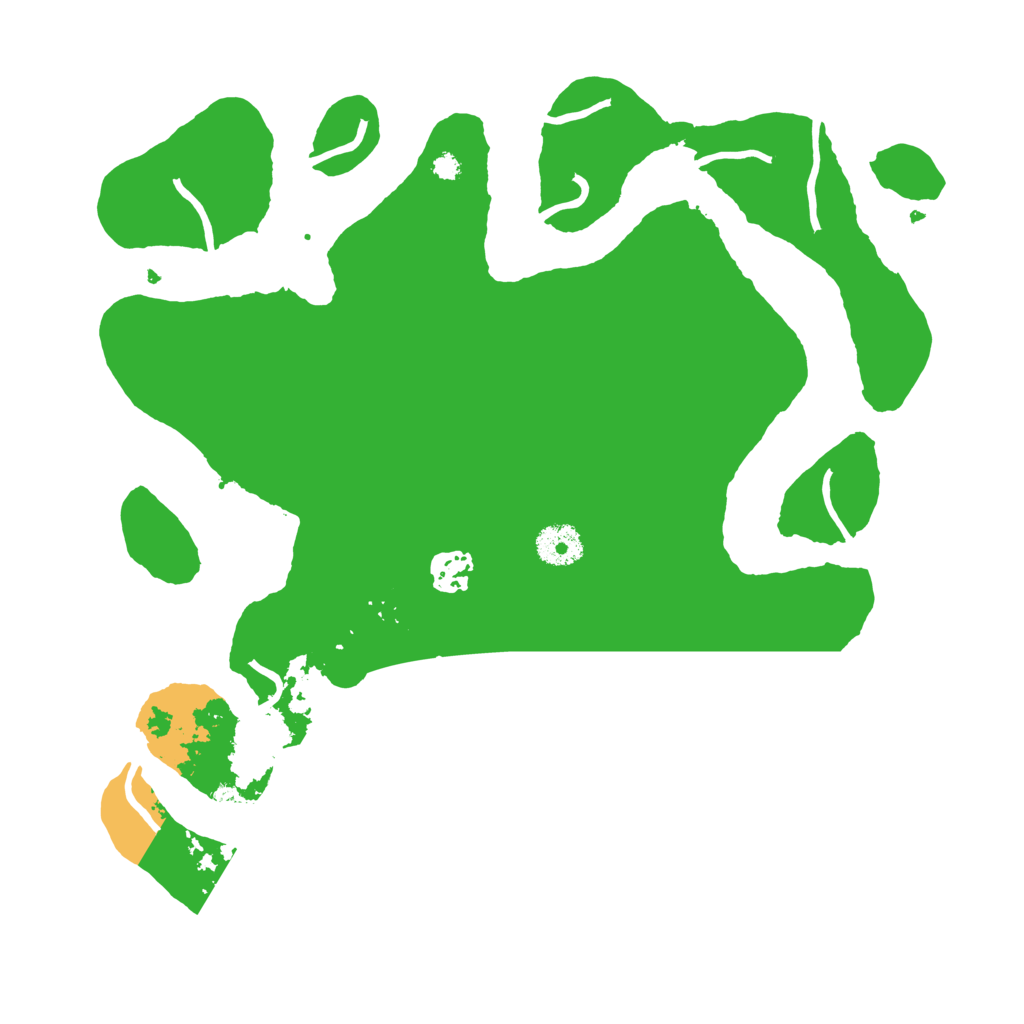 Biome Rust Map: Procedural Map, Size: 3500, Seed: 105112143