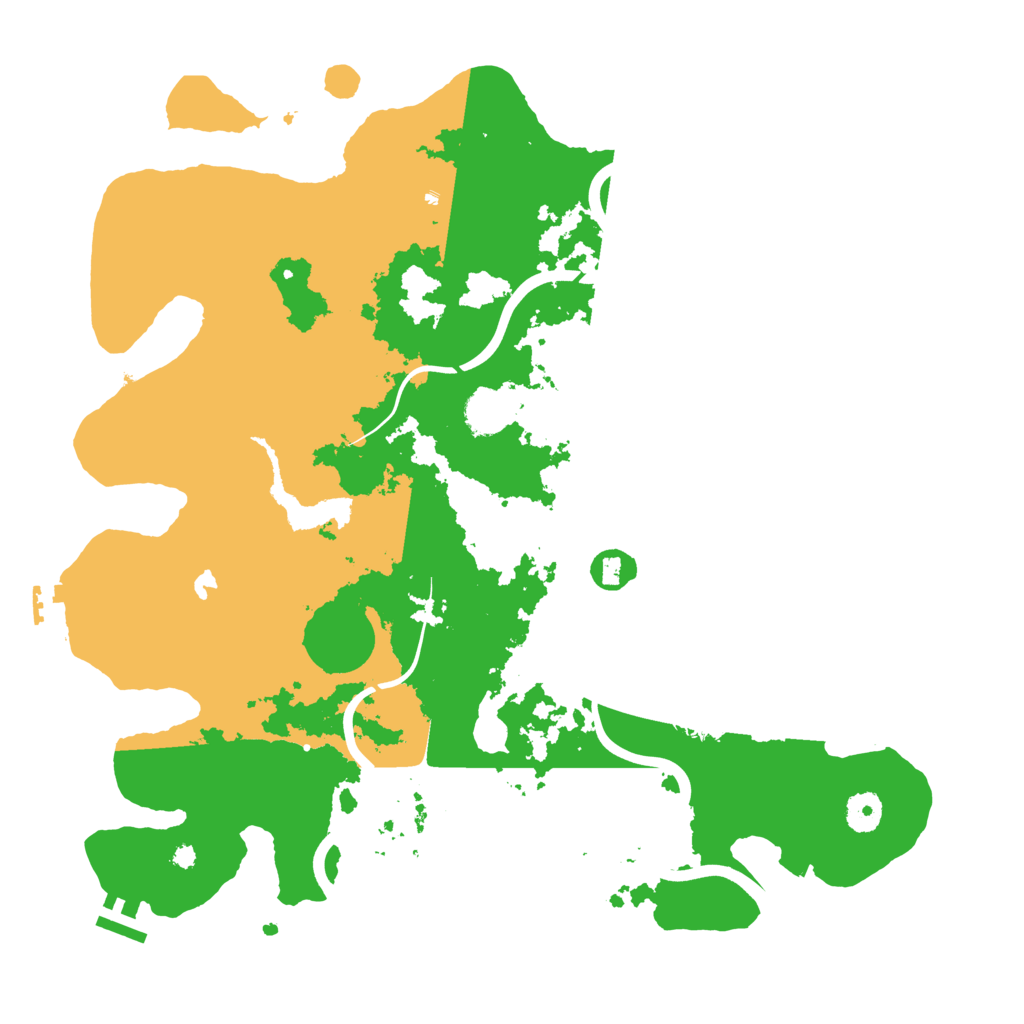 Biome Rust Map: Procedural Map, Size: 4000, Seed: 1003282481