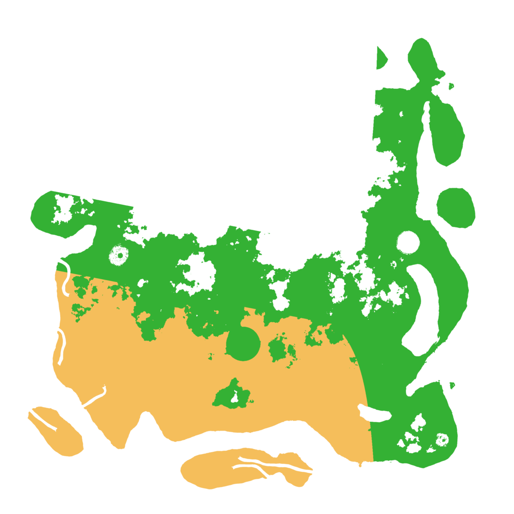 Biome Rust Map: Procedural Map, Size: 4000, Seed: 889836476